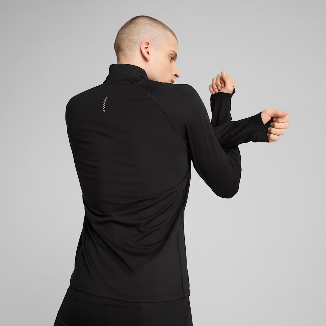 PUMA - MANCHES LONGUES RUN VELOCITY CLDSPN 1/4 ZIP - MEN