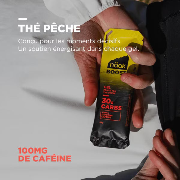 NAAK - BOOST ENERGY GEL - PÊCHE THÉ
