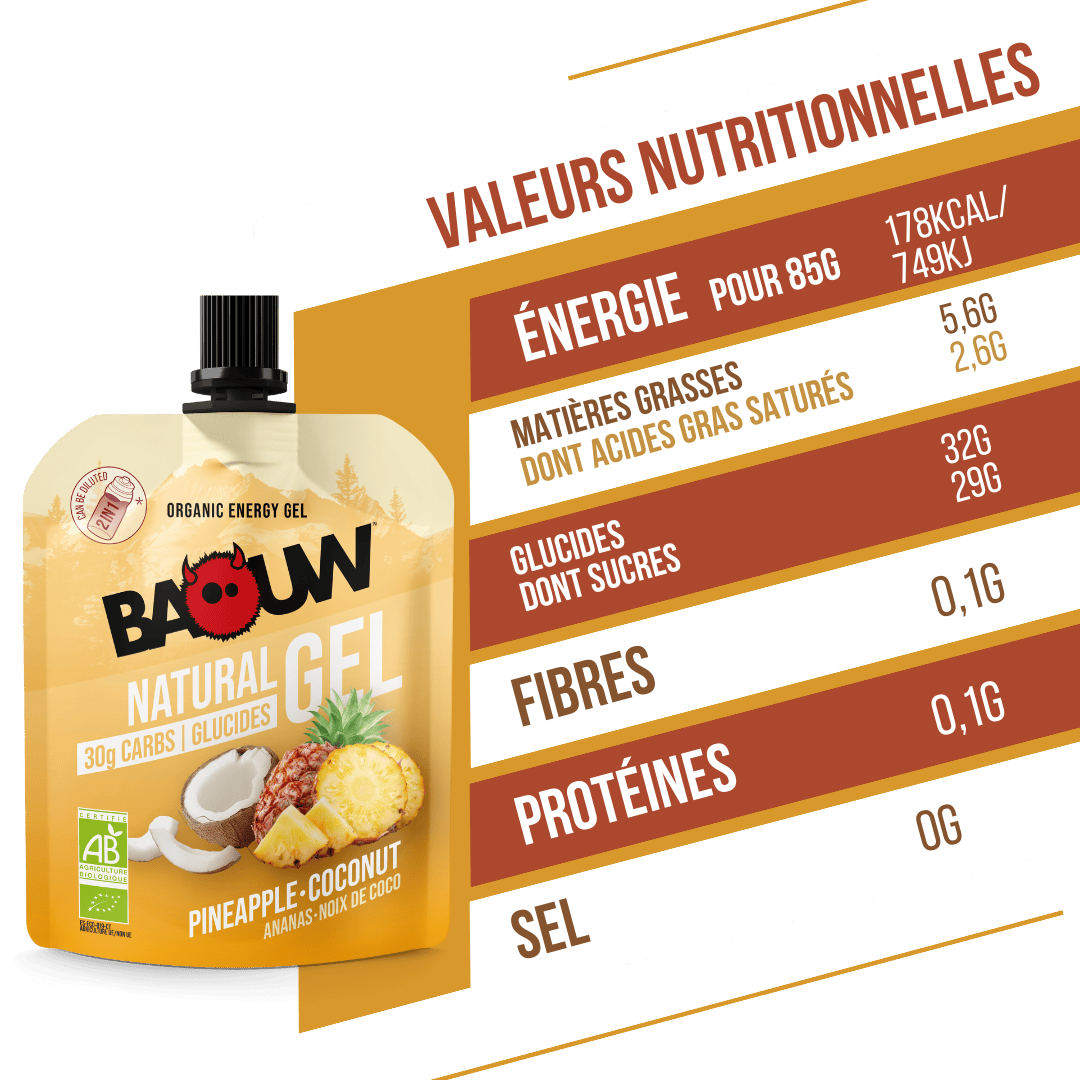 BAOUW - GEL ANANAS / NOIX DE COCO
