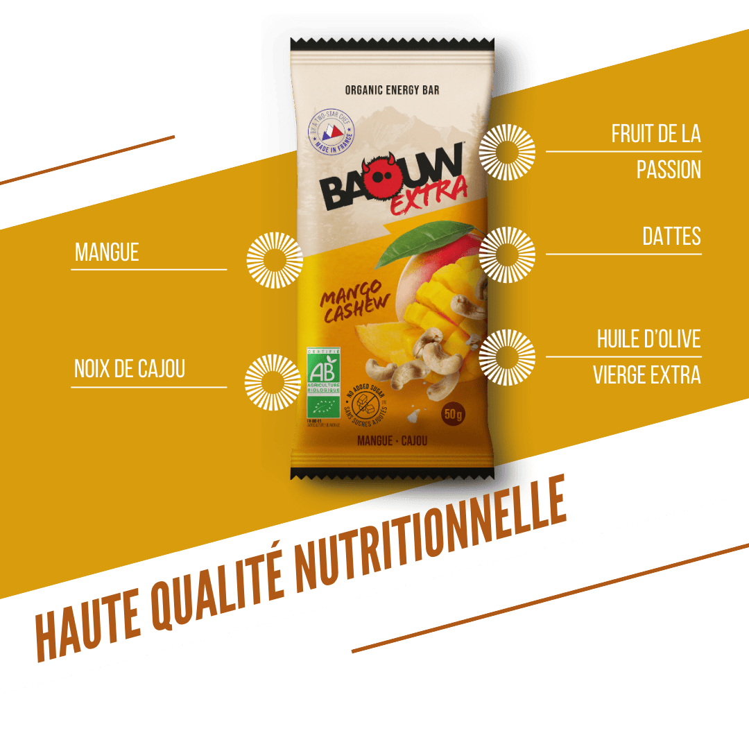 BAOUW - BARRE EXTRA BIO MANGUE / CAJOU