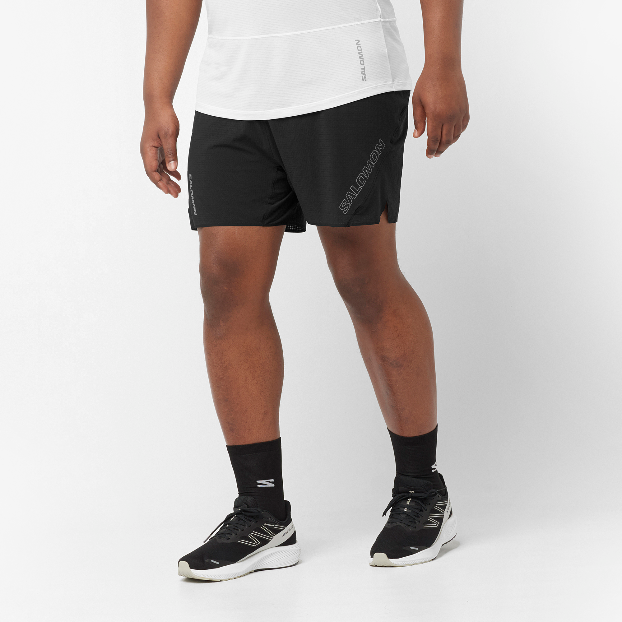 SALOMON - SENSE AERO 5" SHORTS - M
