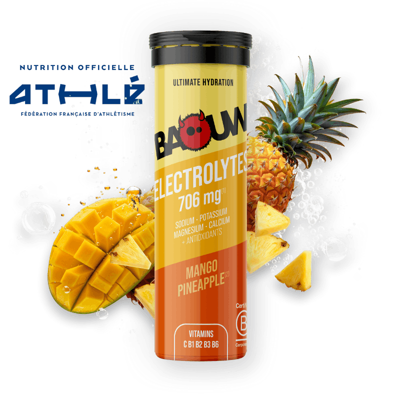 BAOUW - PASTILLES ELECTROLYTES - MANGUE / ANANAS