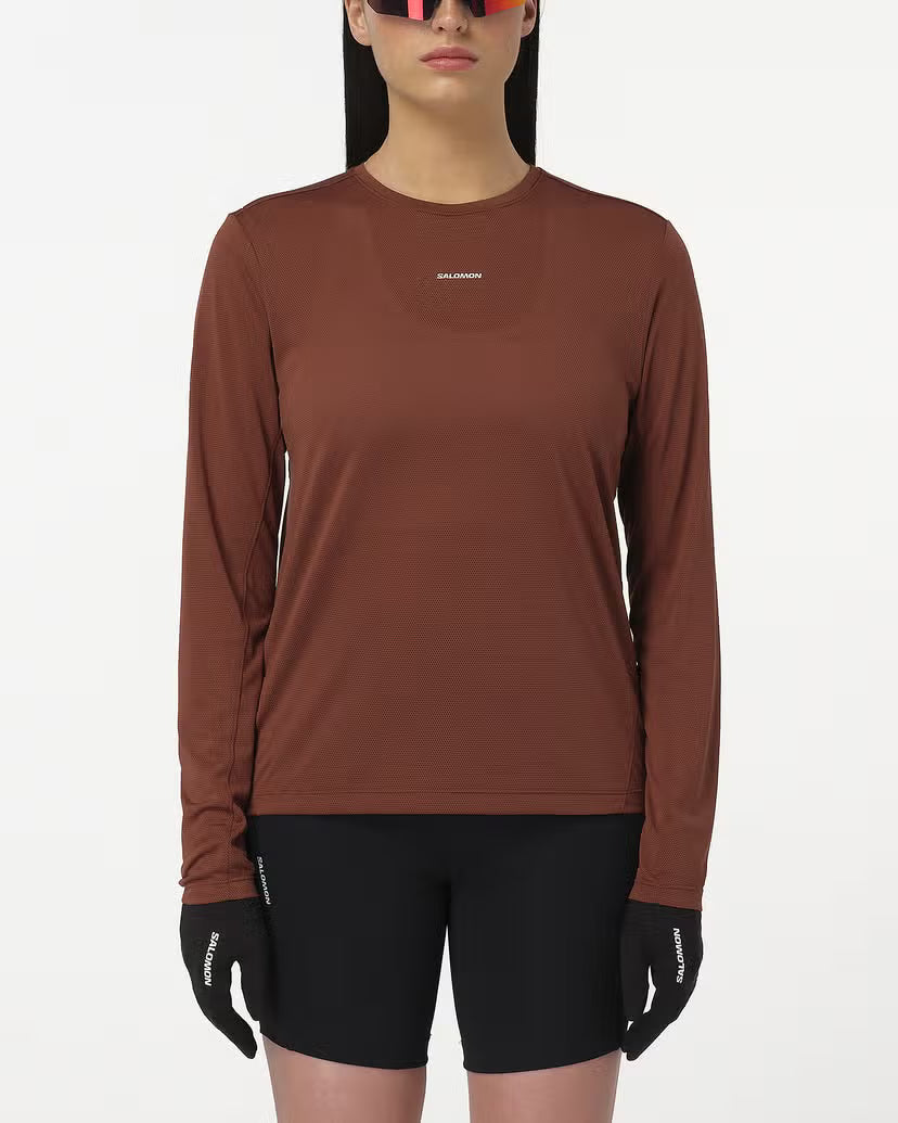 SALOMON - T-SHIRT MANCHES LONGUES SHKOUT CORE - WOMEN