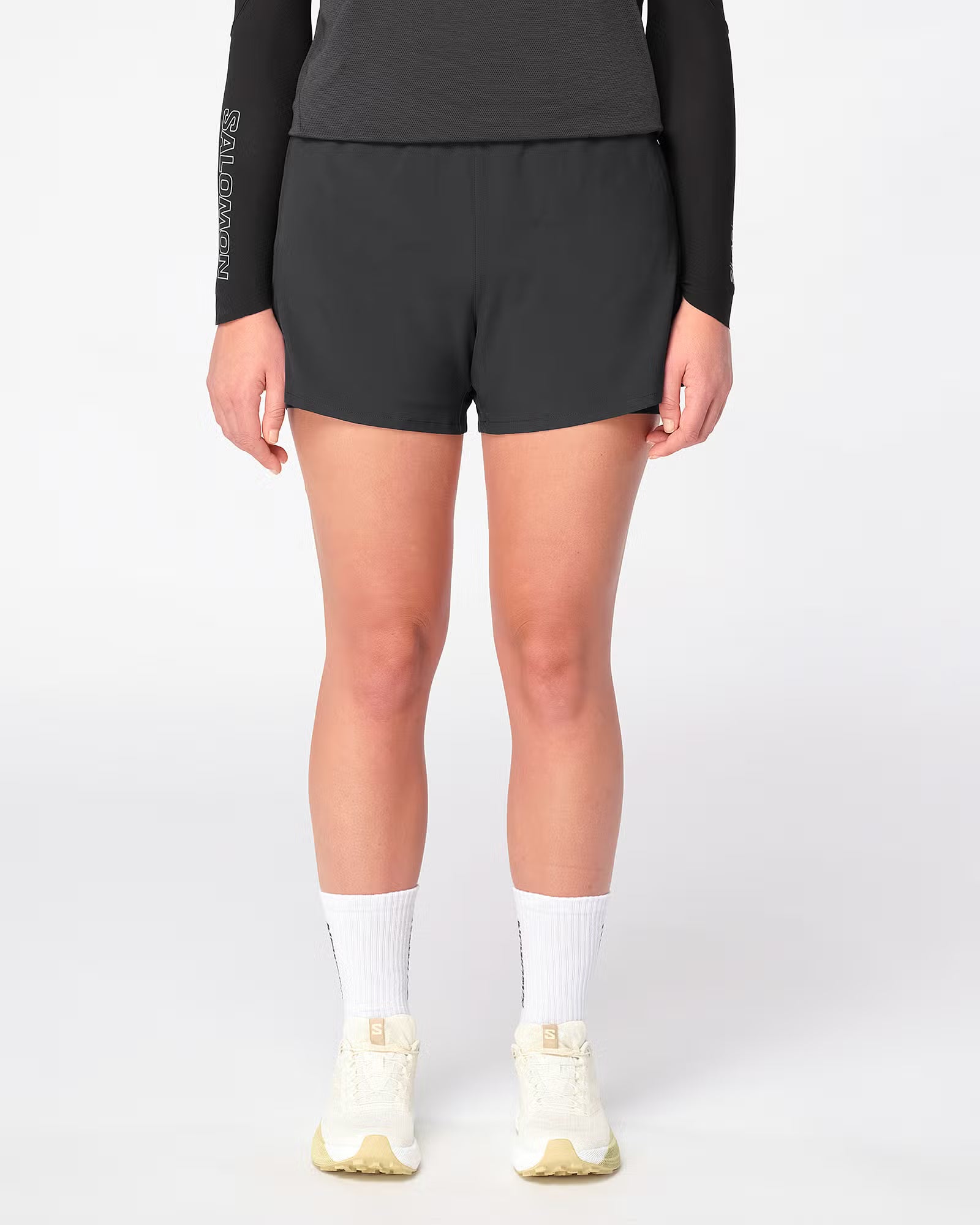 SALOMON - SHORT SHAKEOUT CORE 2IN1 SHORT 4 - WOMEN