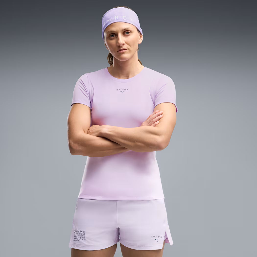 PUMA HYROX - T-SHIRT POLY GRAPHIC - WOMEN