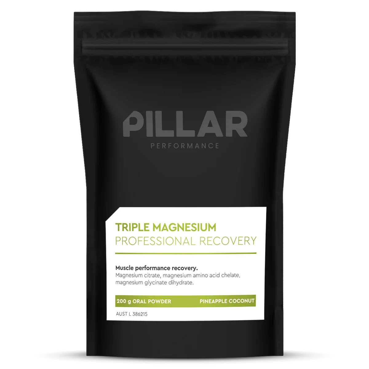 PILLAR - TRIPLE MAGNESIUM PROFESSIONAL RECOVERY - SACHET 200G