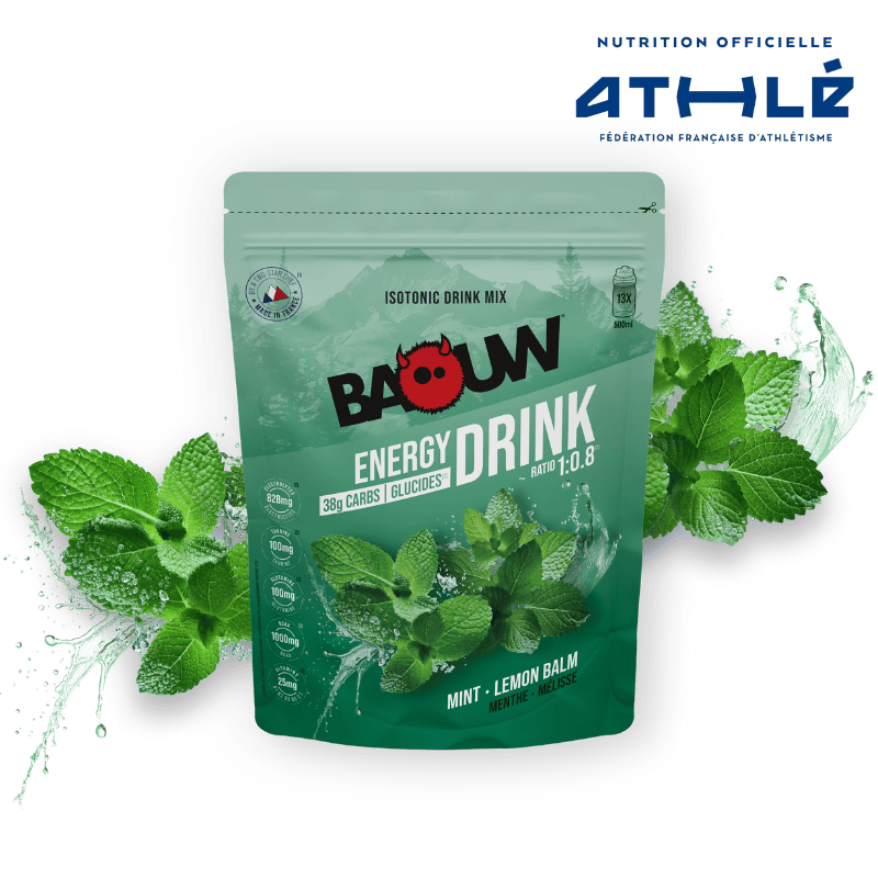 BAOUW - BOISSON ISOTONIQUE MENTHE / MELISSE
