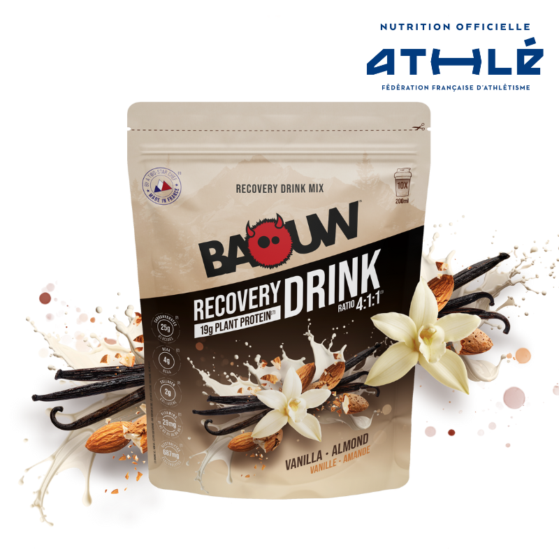 BAOUW - BOISSON DE RECUPÉRATION - VANILLE / AMANDE