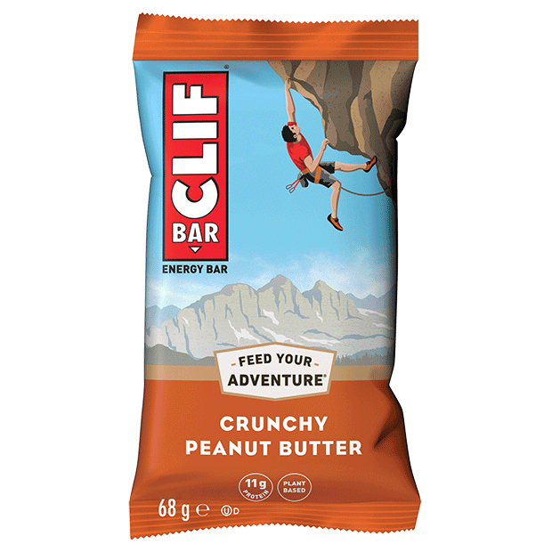 CLIF BAR - CRUNCHY / PEANUT BUTTER