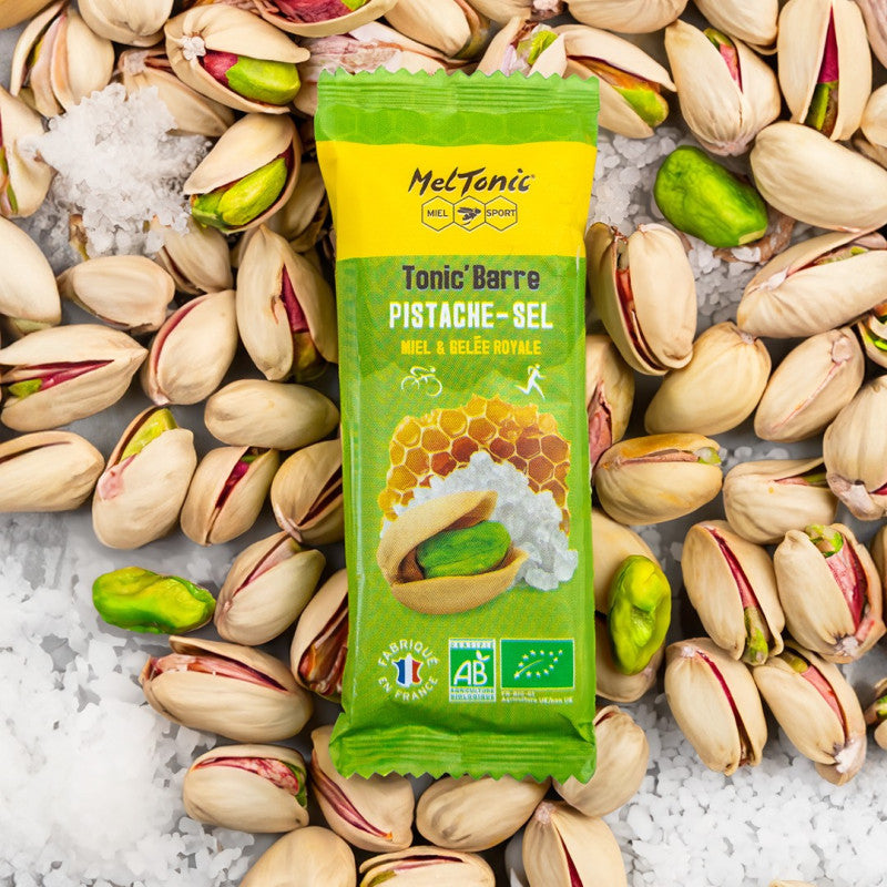 MELTONIC - BARRE ENERGETIQUE BIO - PISTACHE FLEUR DE SEL