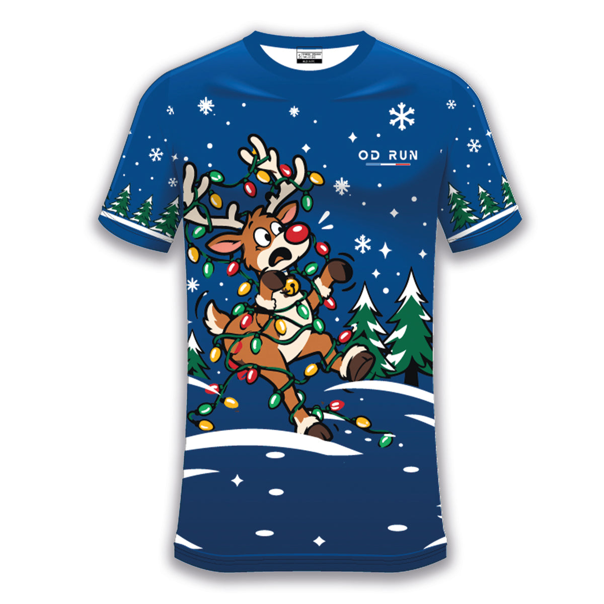 TEE-SHIRT TECHNIQUE DE NOËL - OD RUN