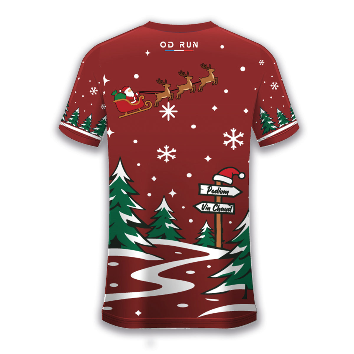 TEE-SHIRT TECHNIQUE DE NOËL - OD RUN