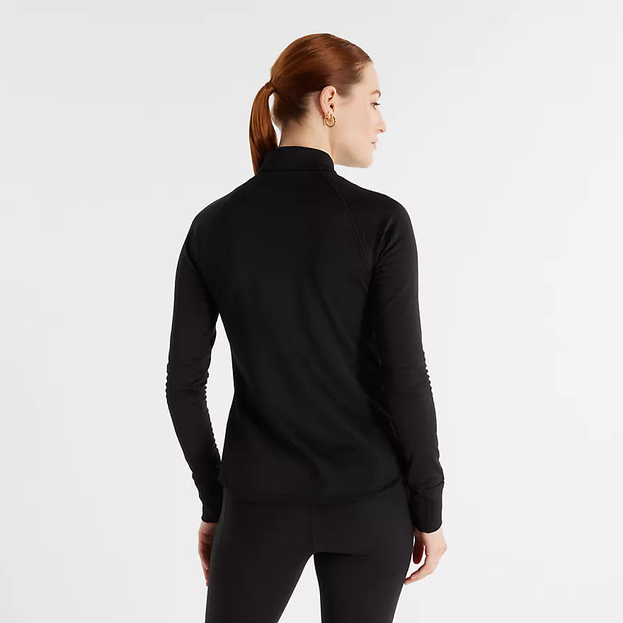 NEW BALANCE - MANCHES LONGUES ATHLETICS HEAT GRID 1/2 ZIP - WOMEN