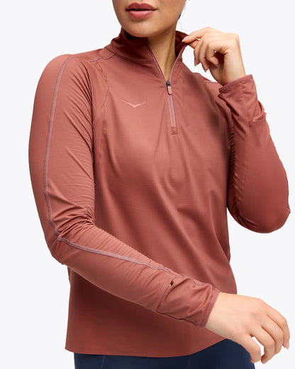 HOKA - GLIDETECH 1/4 ZIP - W
