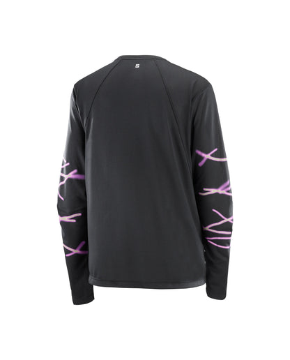 SALOMON - T-SHIRT MANCHES LONGUES SHKOUT CORE GFX - W