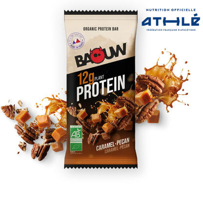 BAOUW - BARRE PROTEINÉE CARAMEL PÉCAN