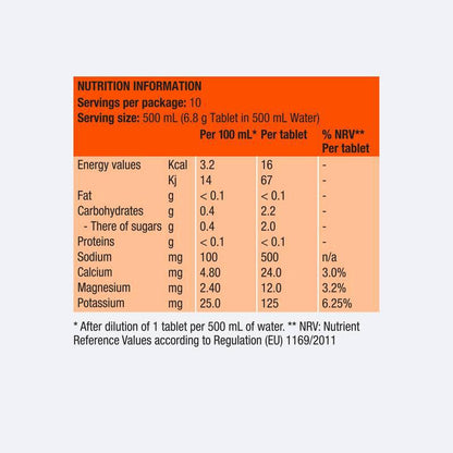 PRECISION - PASTILLES ELECTROLYTES PH1000