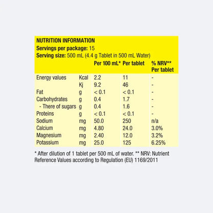 PRECISION - PASTILLES ELECTROLYTES PH500