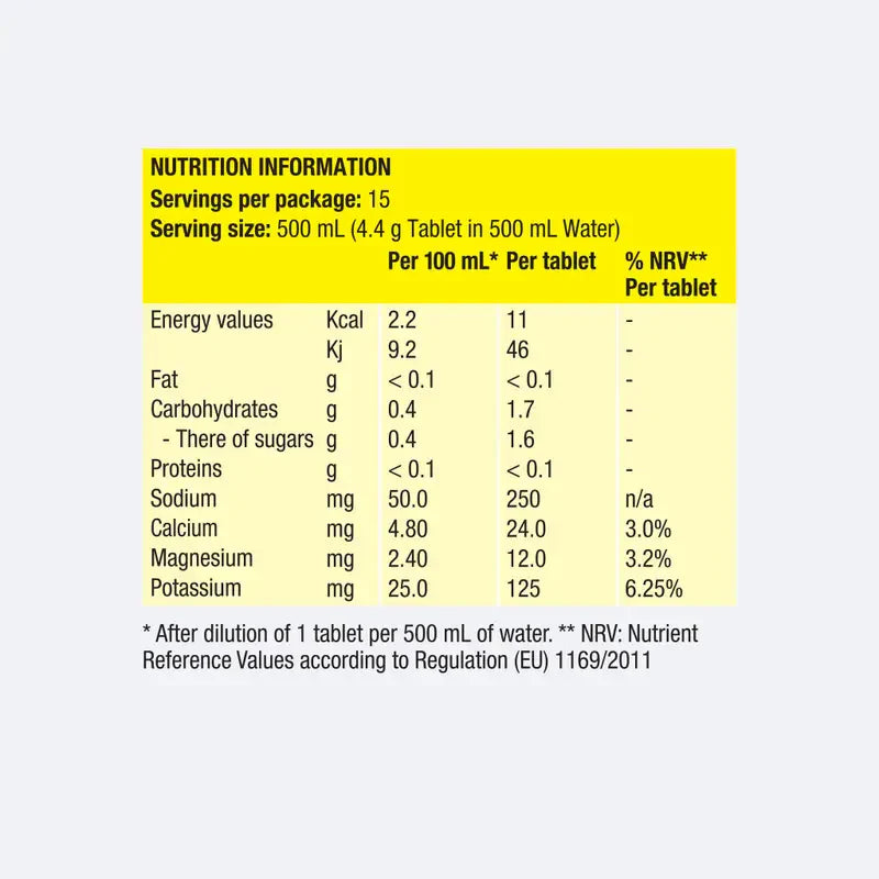 PRECISION - PASTILLES ELECTROLYTES PH500