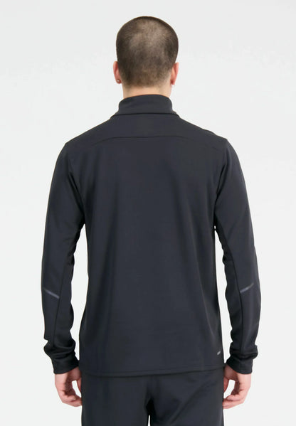 NEW BALANCE - SPACE DYE 1/4 ZIP LS - M