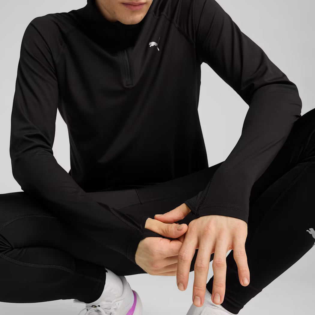 PUMA - MANCHES LONGUES RUN VELOCITY CLDSPN 1/4 ZIP - MEN