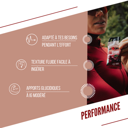 BAOUW - GEL BIO STICK - CERISE / GUARANA CAFÉINE