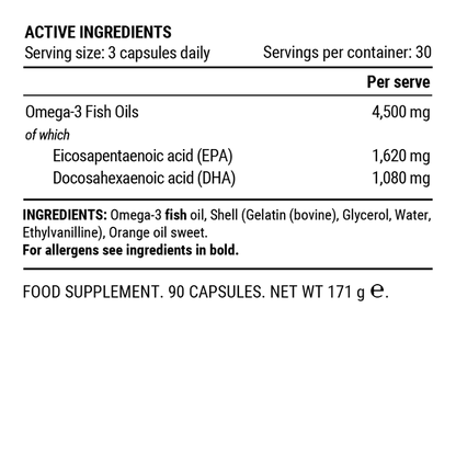 PILLAR - ULTRA OMEGA - 90 CAPSULES