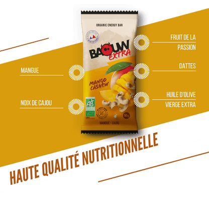BAOUW - BARRE EXTRA BIO MANGUE / CAJOU