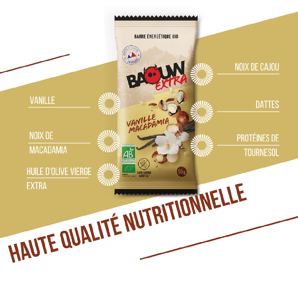 BAOUW - BARRE ÉNERGÉTIQUE VANILLE MACADAMIA