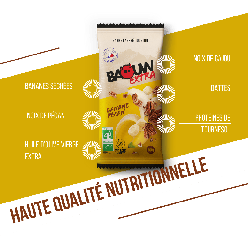 BAOUW - BARRE ÉNERGÉTIQUE BANANE PECAN
