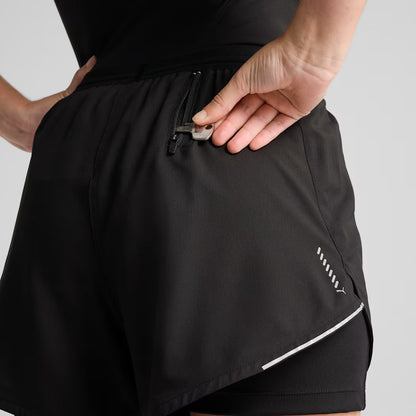 PUMA - SHORT EVERYDAY ULTRAWEAVE 2IN1 4" - WOMEN