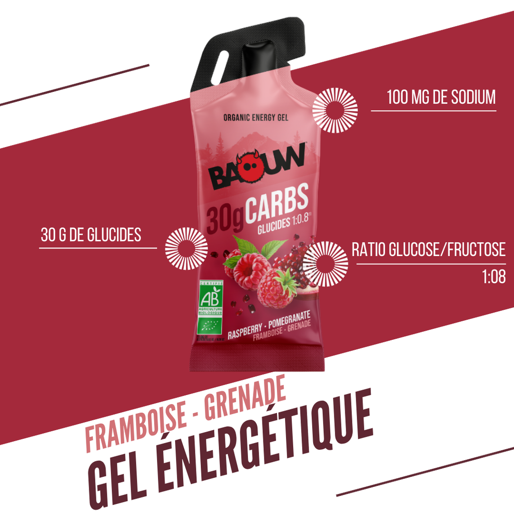 BAOUW - GEL BIO STICK - FRAMBOISE / GRENADE
