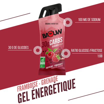 BAOUW - GEL BIO STICK - FRAMBOISE / GRENADE