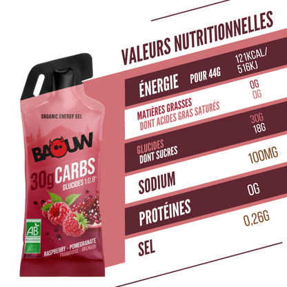 BAOUW - GEL BIO STICK - FRAMBOISE / GRENADE
