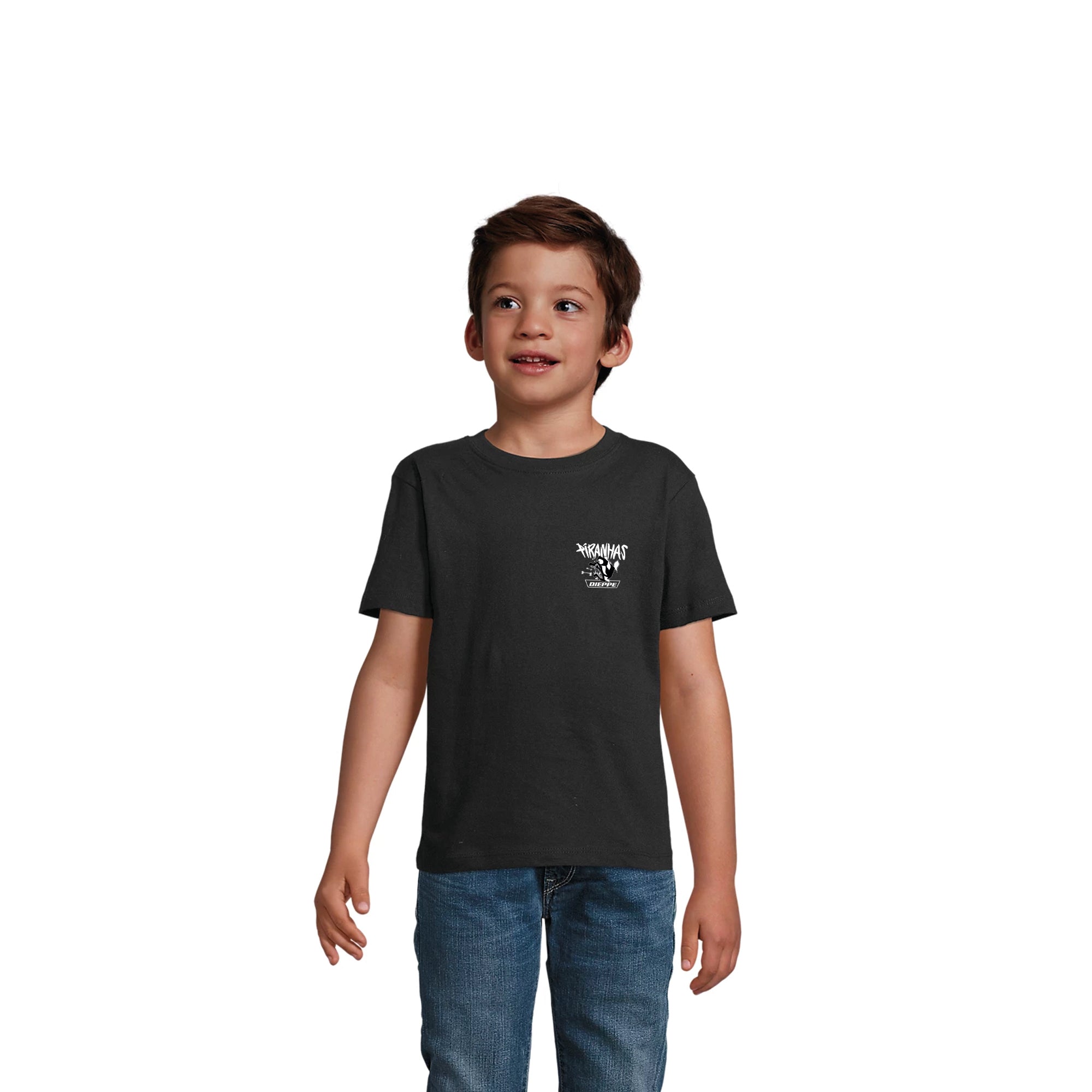 TEE-SHIRT COTON JUNIOR - PIRANHAS DIEPPE