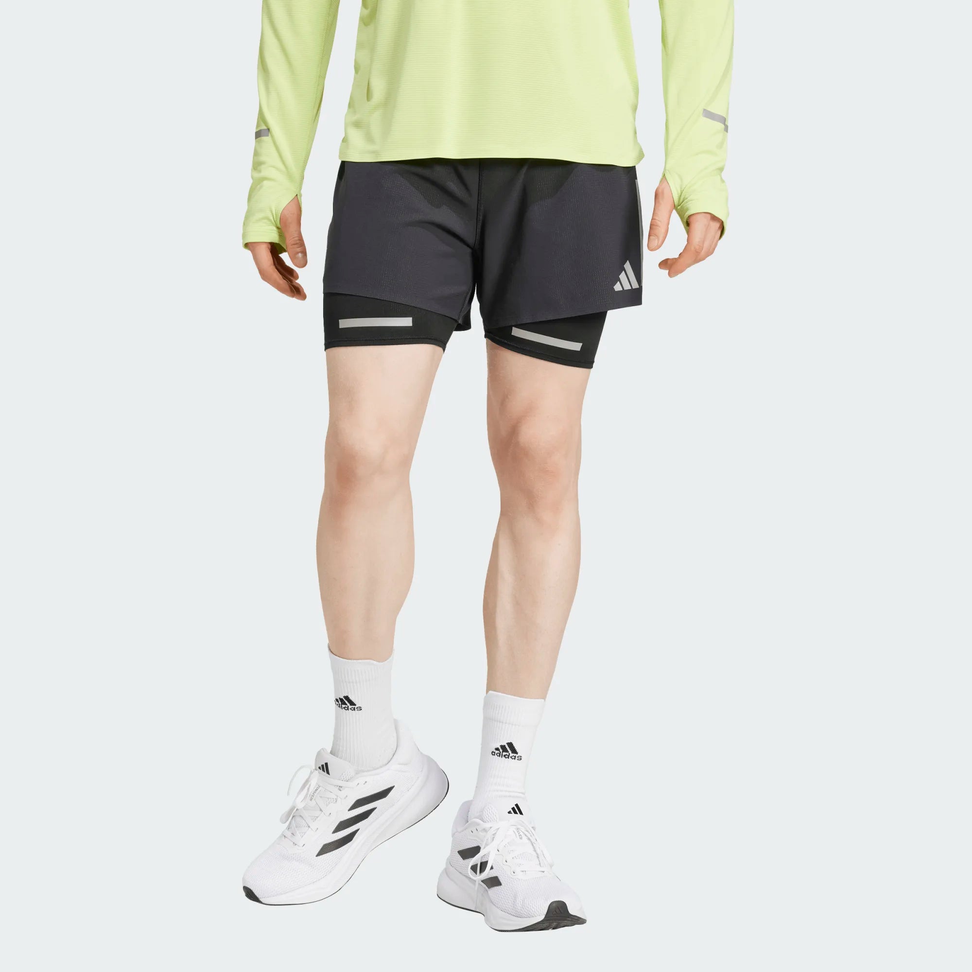 ADIDAS - SHORT ULT HIVIS 2IN1 - M