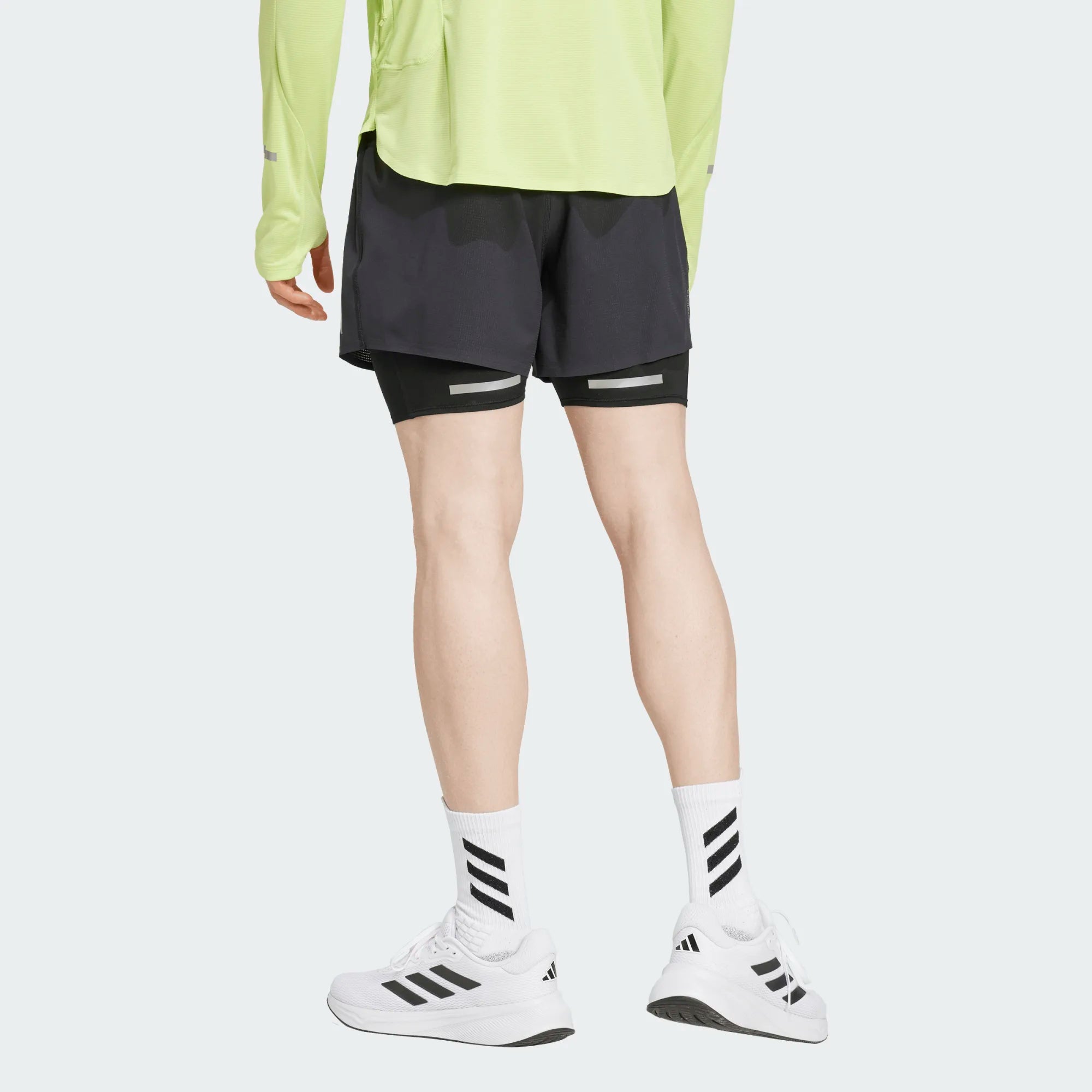 ADIDAS - SHORT ULT HIVIS 2IN1 - M