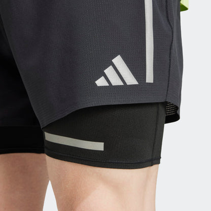 ADIDAS - SHORT ULT HIVIS 2IN1 - M