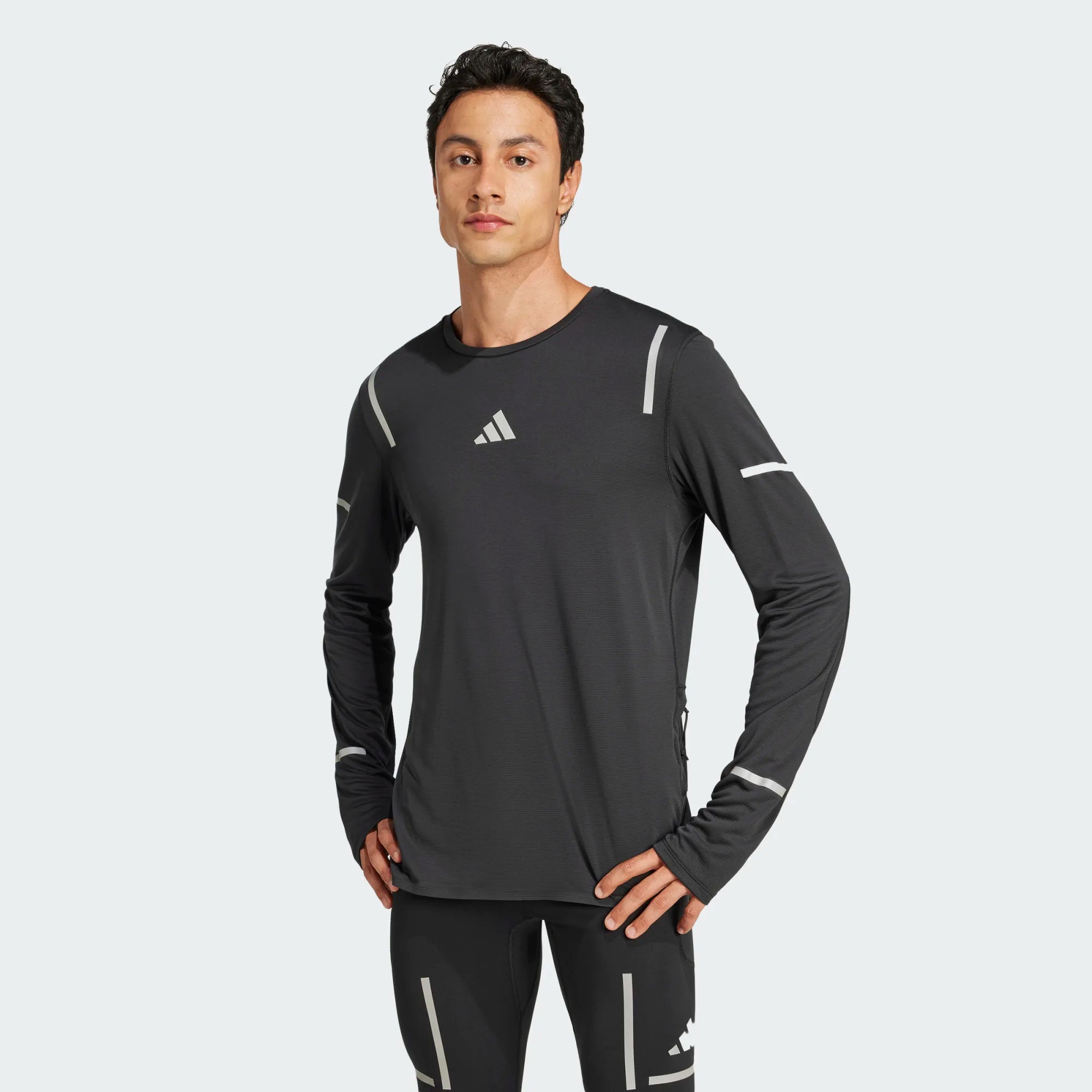 ADIDAS - T-SHIRT MANCHES LONGUES ULT HIVIS LS - M
