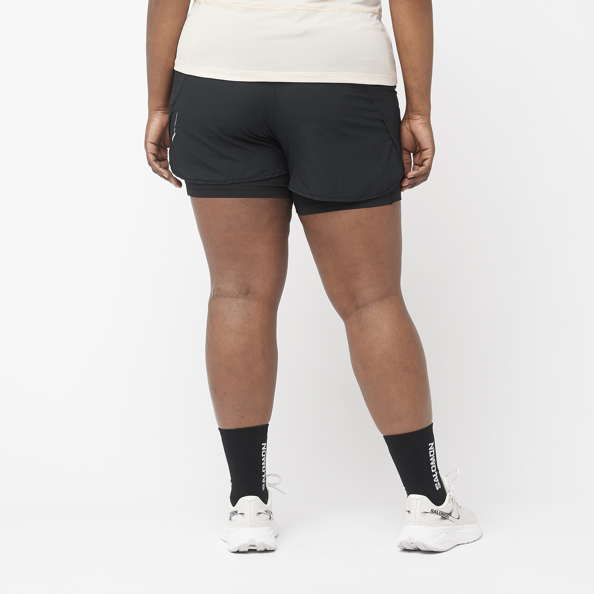 SALOMON - CROSS 2IN1 SHORTS - W