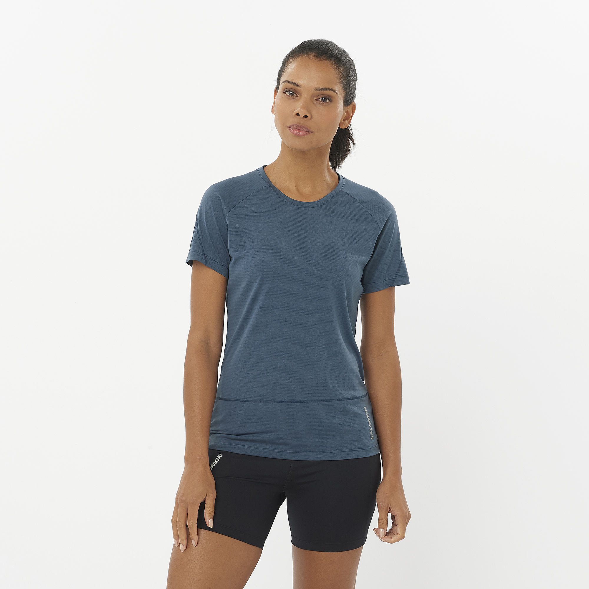 SALOMON - T-SHIRT CROSS RUN SS TEE - W