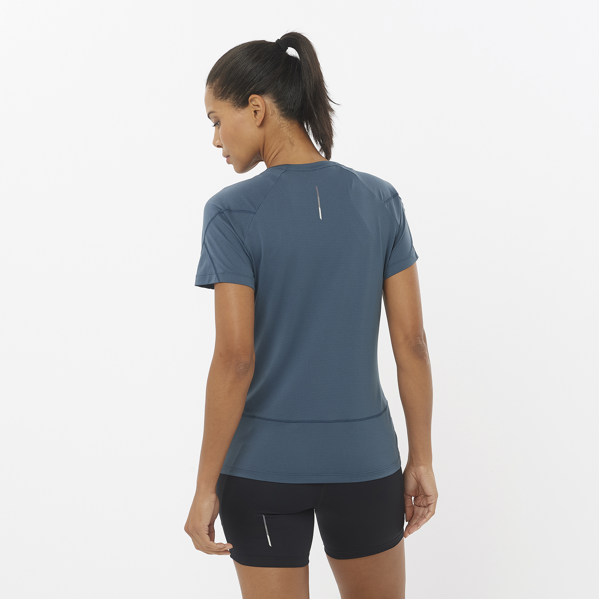 SALOMON - T-SHIRT CROSS RUN SS TEE - W