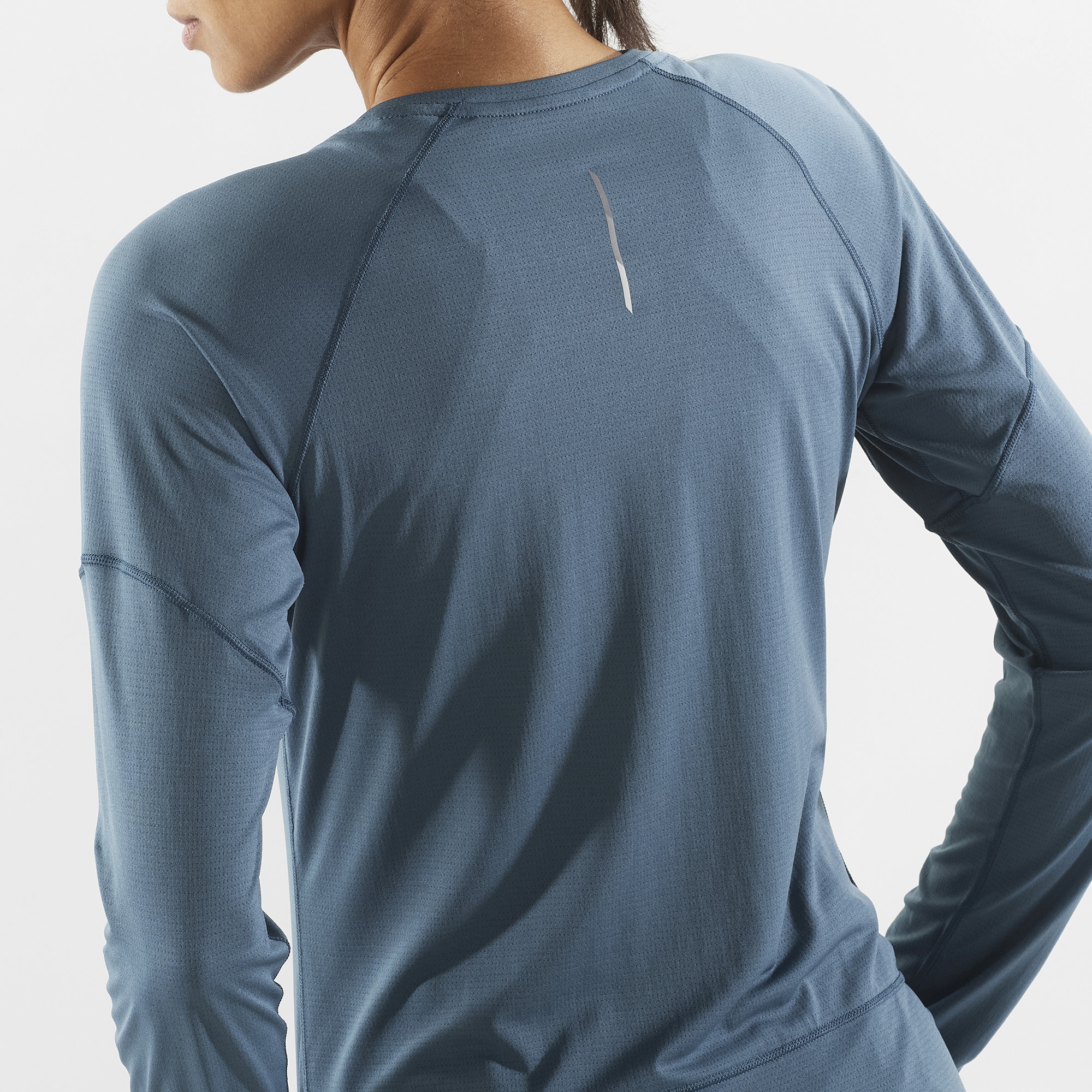 SALOMON - T-SHIRT CROSS RUN LS TEE - W