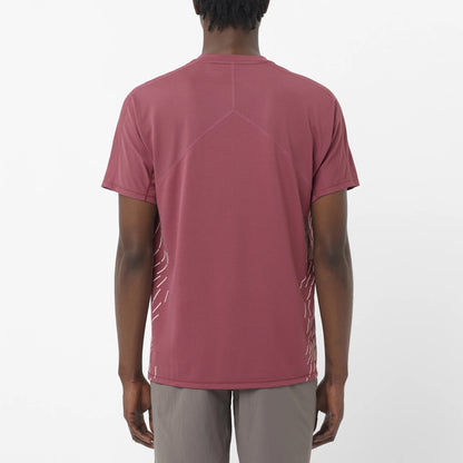 SALOMON - SENSE AERO SS T-SHIRT GFX - M