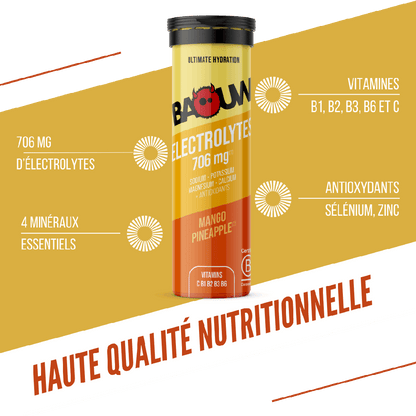 BAOUW - PASTILLES ELECTROLYTES - MANGUE / ANANAS