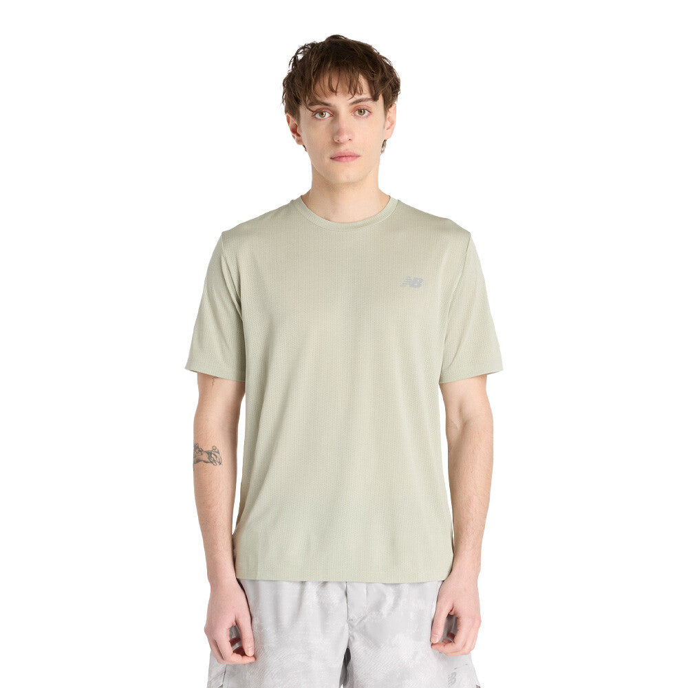 NEW BALANCE - TSHIRT ATHLETIC RUN SS - M