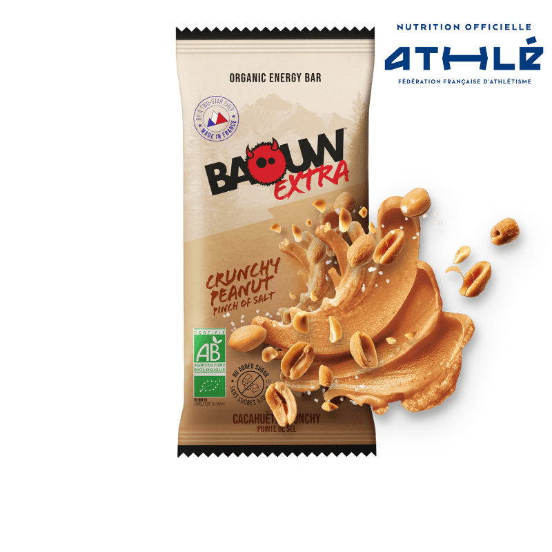BAOUW - BARRE EXTRA BIO CRUNCHY / CACAHUÈTE