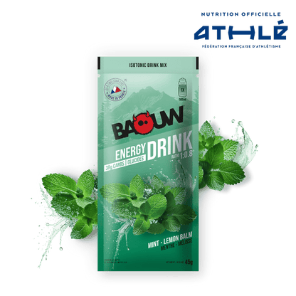 BAOUW - SACHET 45G BOISSON ISOTONIQUE MENTHE / MELISSE