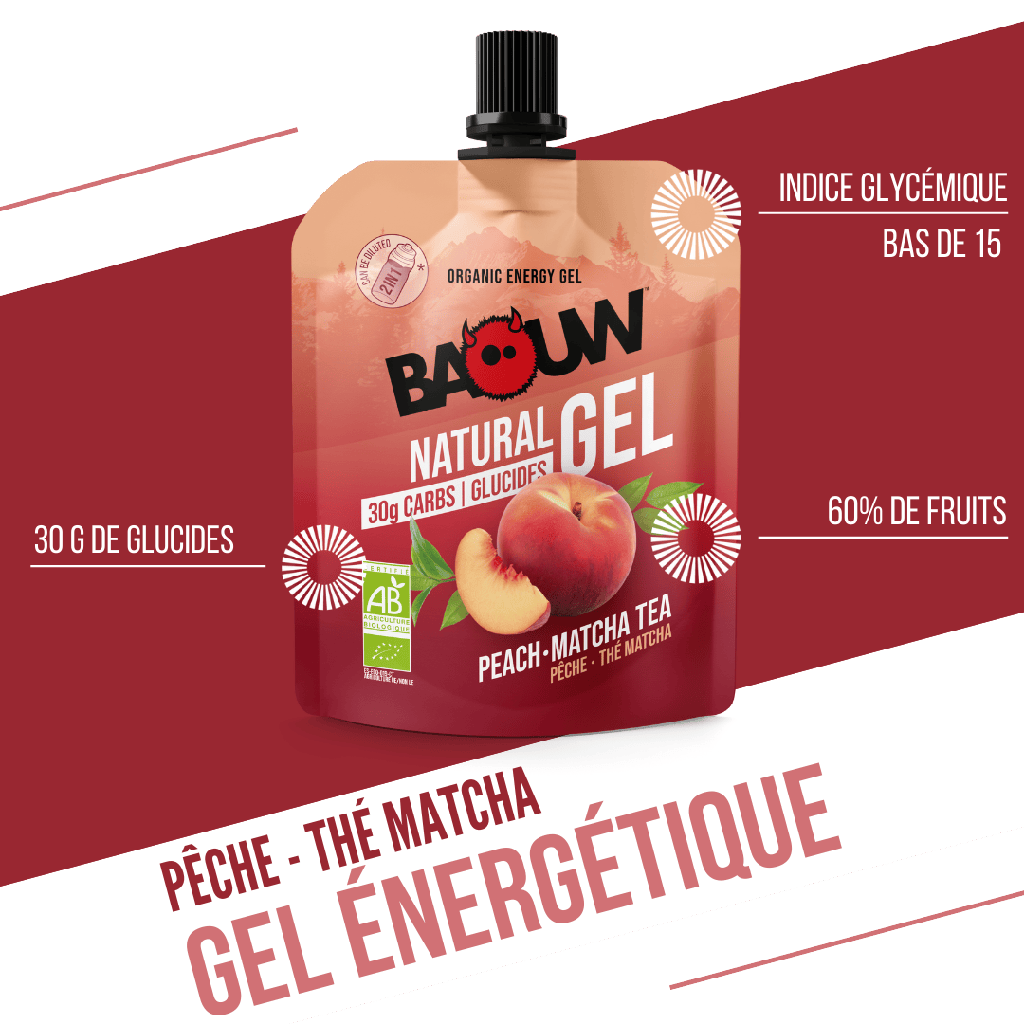BAOUW - GEL PÊCHE / THÉ MATCHA