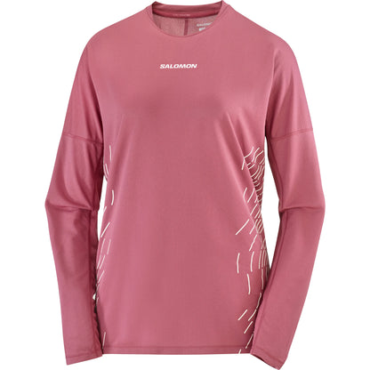 SALOMON - SENSE AERO LS TEE GFX - W